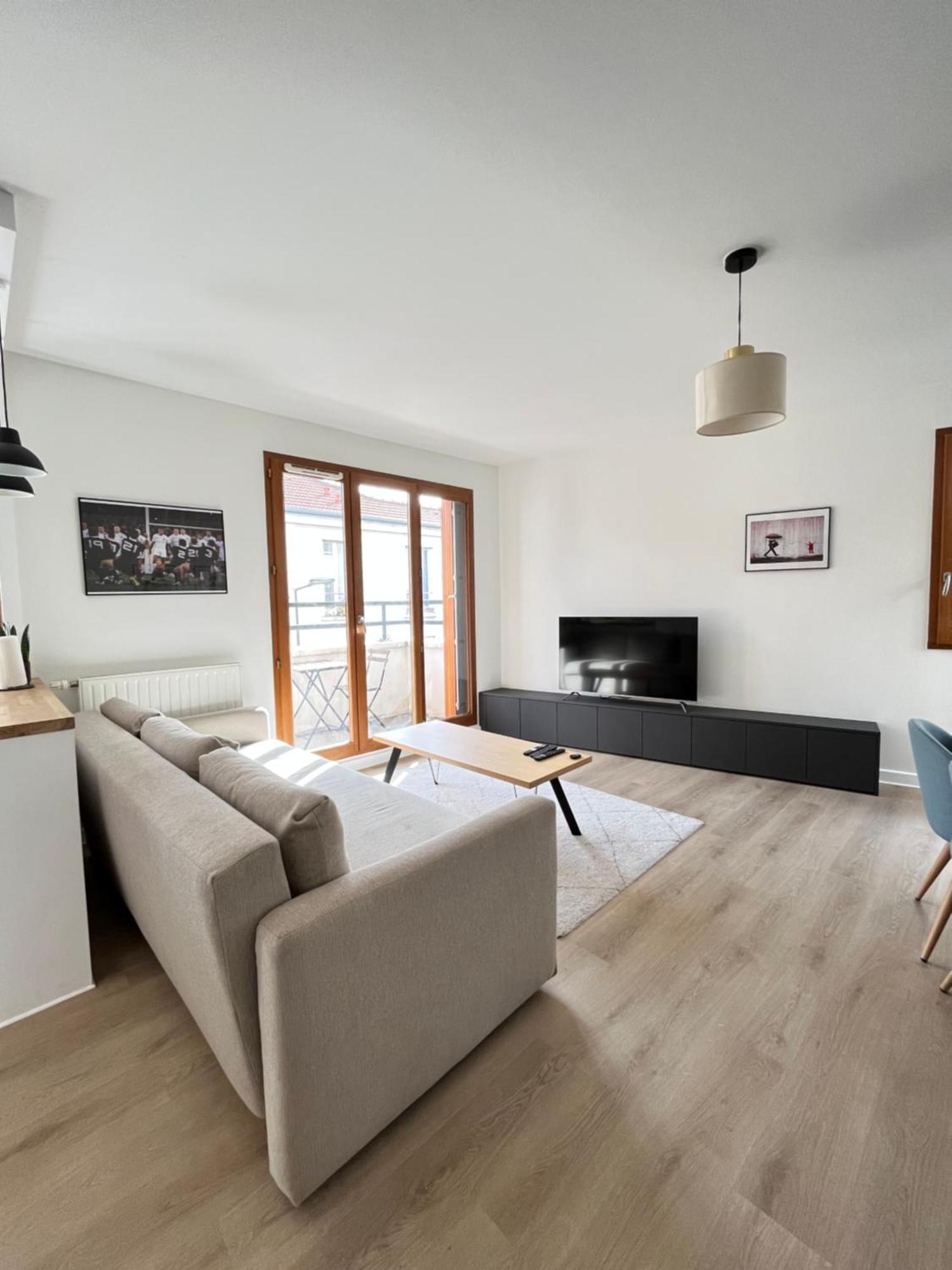 סן-דני Appartement Porte De Paris / Stade De France מראה חיצוני תמונה